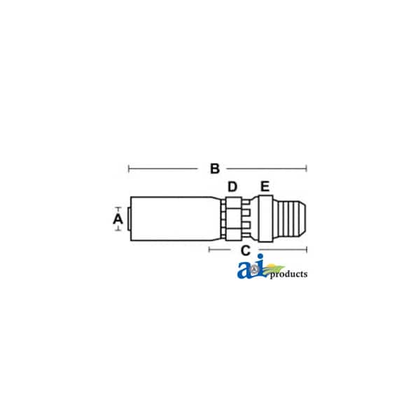 (HW-MPX) Male NPTF Pipe - Swivel - Straight 3" x1.5" x1.5"